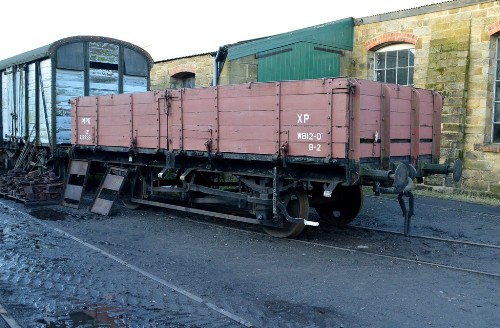 LNER  E 187851 Pipe Wagon built 1936
