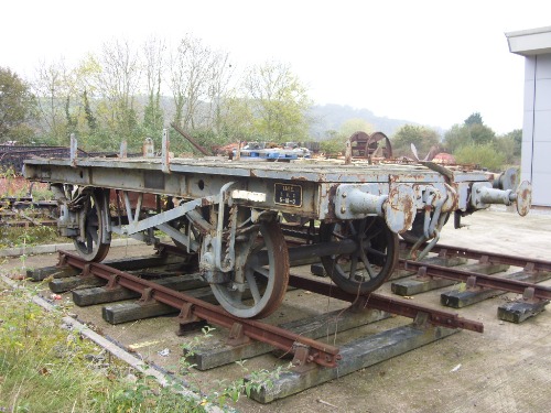 GWR  unknown (frame only) Flat Wagon 