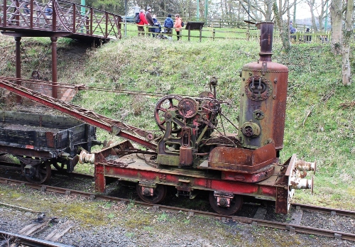 NER  91554 Steam Crane built 1913