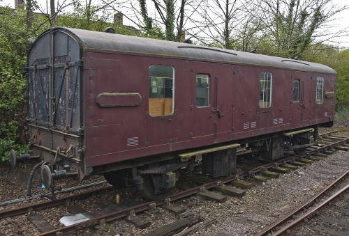 BR  E94464 Four-wheel CCT (Covered Carriage Truck) built 1960