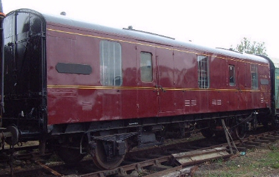 BR  M94486 Four-wheel CCT (Covered Carriage Truck) built 1960