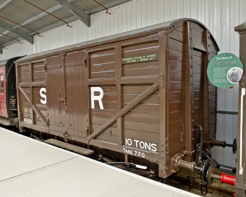 LBSCR  46924 Cattle Wagon (later Passenger Luggage Van) built 1922