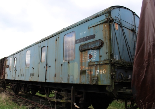 BR  W94522 Four-wheel CCT (Covered Carriage Truck) built 1960
