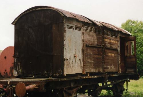 GWR  Four-wheel Horse Box (body only) (scrapped) built 1937