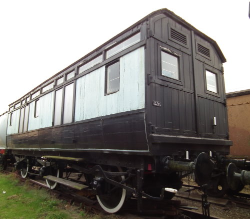 LNWR  None Six-wheel CCT (Covered Carriage Truck) built 1920