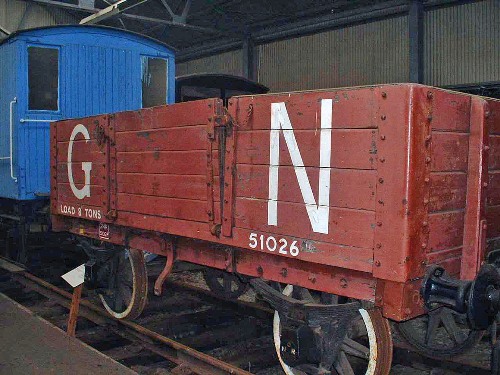 GNR  51026 Goods Wagon built 1880