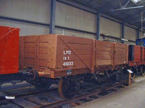 LMSR  416133 Goods Wagon built 1943