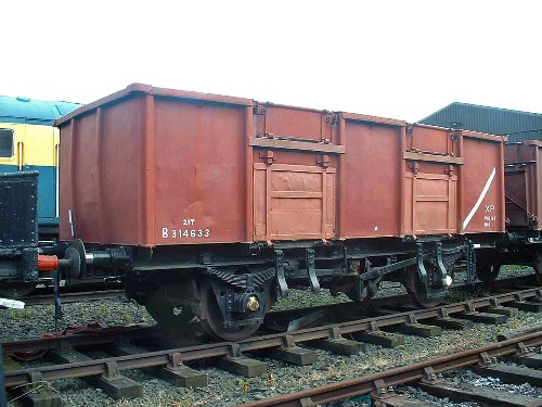 BR  B 314633 (fictitious) Mineral Wagon built 1963