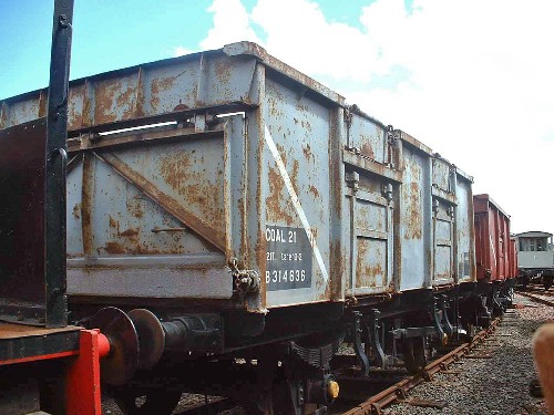 BR  B 314636 (fictitious) Mineral Wagon built 1964