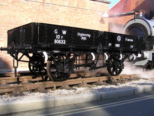 GWR  80633 Ballast Wagon built 1936