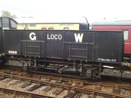 GWR  83831 Loco Coal Wagon built 1931