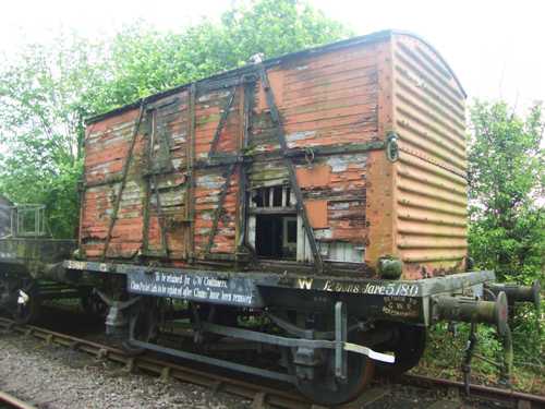 GWR  39860 Container Flat built 1935
