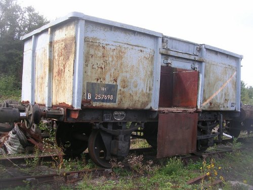 BR  B 257698 Mineral Wagon built 1955