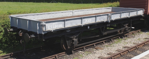 LNER  E 239666 Plate Wagon built 1940