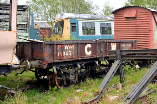 GWR  14353 Ballast Wagon built 1913
