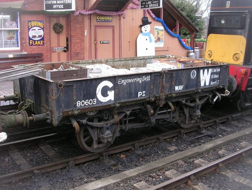 GWR  80603 Ballast Wagon built 1936