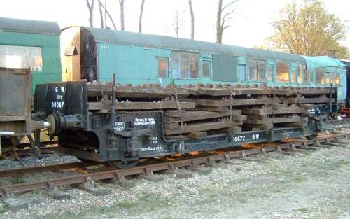 GWR  100677 Sleeper Wagon built 1938