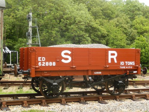 SECR  62888 Ballast Wagon built 1899