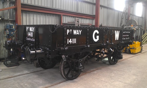 GWR  14111 Ballast Wagon built 1912