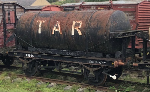 GWR  43914 Creosote Tank built 1911