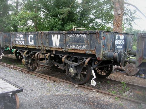 GWR  60906 Ballast Wagon built 1914